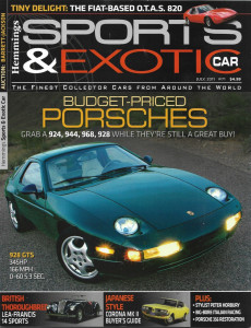 HEMMINGS SPORTS & EXOTIC CAR 2011 JULY - PORSCHES, FIAT OTAS 820, LEA-FRANCIS